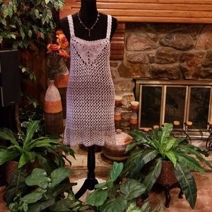 Alberto Mikali Crochet Dress(NWOT/see measurements